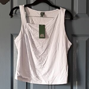 Wild Fable Classic White Tank Top